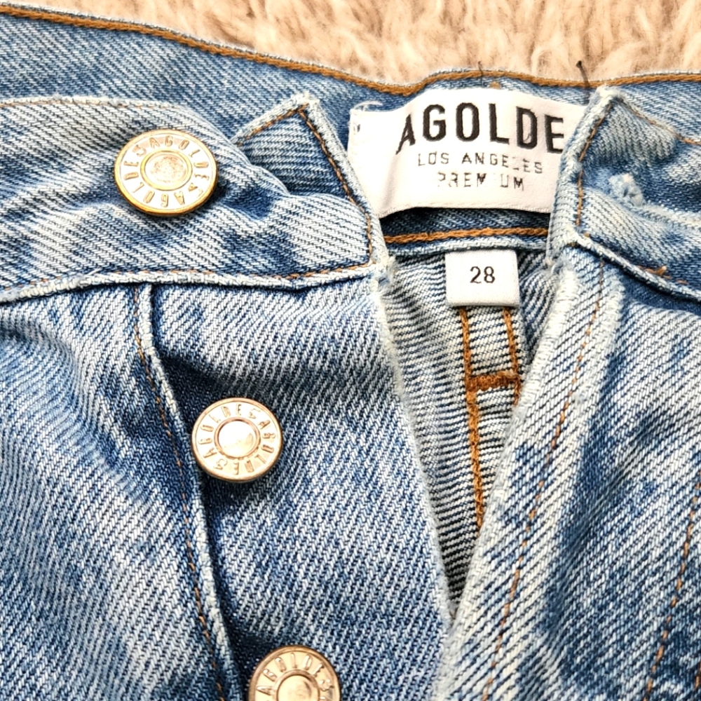 AGOLDE Made in USA Riley in Zephyr